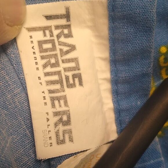 Hasbro Transformers 2009 Full size Bedding SheetsTwo pillow cases- Blue and Red - Picture 6 of 8